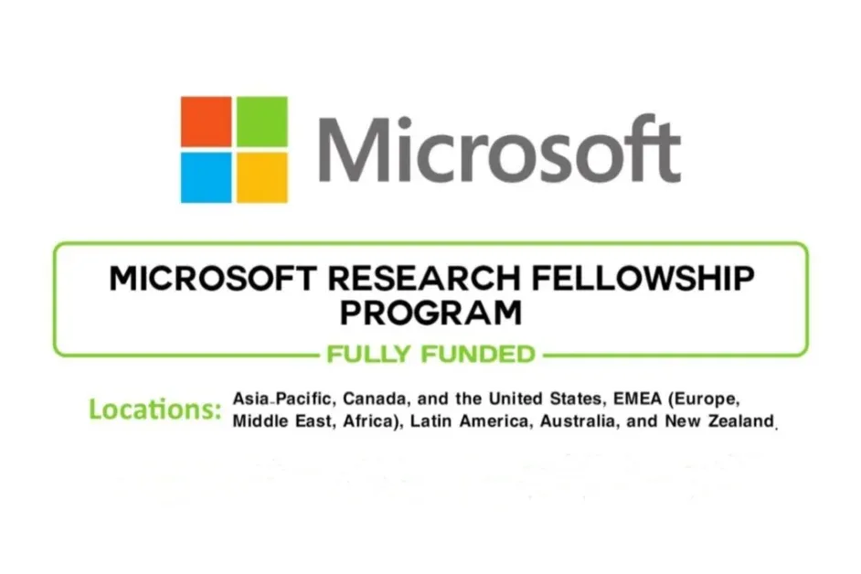 Microsoft PhD Fellowship
