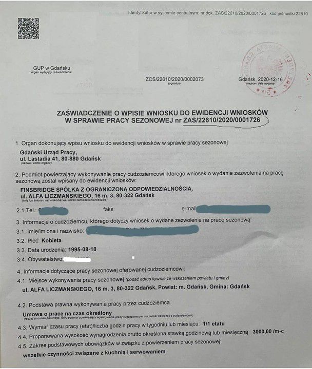 Image of Poland Work Permit